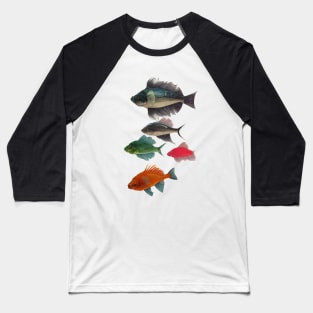 Fishes Baseball T-Shirt